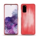 Custodia in pelle Samsung Galaxy S20 - Rose Patine