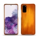 Funda de piel Samsung Galaxy S20 - Orange Patine