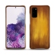 Funda de piel Samsung Galaxy S20 - Doré Patine