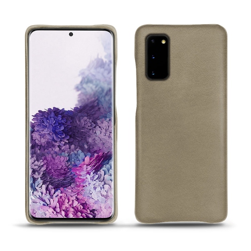 Funda de piel Samsung Galaxy S20Darboun sabla ( Pantone #BCB1A1 )