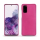Samsung Galaxy S20 leather cover - Rose BB