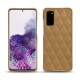 Samsung Galaxy S20 leather cover - Sable vintage - Couture