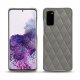 Capa em pele Samsung Galaxy S20 - Acier vintage - Couture