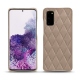 Capa em pele Samsung Galaxy S20 - Taupe vintage - Couture