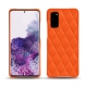 Funda de piel Samsung Galaxy S20 - Orange fluo - Couture