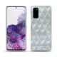 Lederschutzhülle Samsung Galaxy S20 - Platinium - Couture