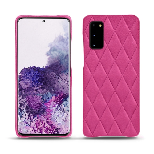 가죽 커버 Samsung Galaxy S20Rose BB - Couture ( Pantone #DB599F )