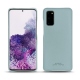 가죽 커버 Samsung Galaxy S20 - Bleu Ciel PU