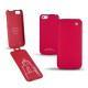Lederschutzhülle Apple iPhone 5S  - Rouge troupelenc