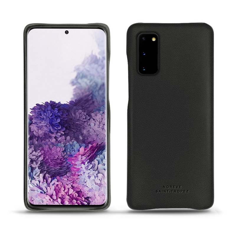 가죽 커버 Samsung Galaxy S20 - Noir PU