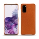 Funda de piel Samsung Galaxy S20 - Orange vibrant