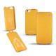 Lederschutzhülle Apple iPhone 5S  - Jaune soulèu