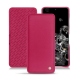 Lederschutzhülle Samsung Galaxy S20 Ultra 5G - Rose fluo