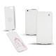 Housse cuir Apple iPhone 5S  - Blanc escumo