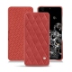 Housse cuir Samsung Galaxy S20 Ultra 5G - Cerise vintage - Couture