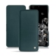 Samsung Galaxy S20 Ultra 5G leather case - Bleu Veggie
