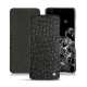Lederschutzhülle Samsung Galaxy S20+ 5G - Autruche nero
