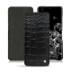 Lederschutzhülle Samsung Galaxy S20+ 5G - Crocodile nero