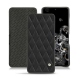 가죽 커버 Samsung Galaxy S20+ 5G - Noir - Couture ( Nappa - Black ) 