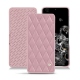 Housse cuir Samsung Galaxy S20+ 5G - Rose - Couture ( Nappa - Pantone 2365C ) 