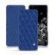Funda de piel Samsung Galaxy S20+ 5G - Bleu océan - Couture ( Nappa - Pantone 293C ) 