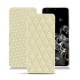가죽 커버 Samsung Galaxy S20+ 5G - Ivoire - Couture ( Sleek P C12 - White ) 