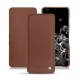 가죽 커버 Samsung Galaxy S20+ 5G - Marron délicat