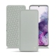 Custodia in pelle Samsung Galaxy S20 - Gris ( Nappa - Pantone W428C ) 