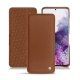 가죽 커버 Samsung Galaxy S20 - Marron ( Nappa - Pantone 1615C ) 