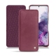 가죽 커버 Samsung Galaxy S20 - Prune vintage ( Pantone 512C ) 