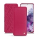 Capa em pele Samsung Galaxy S20 - Rose fluo