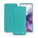 가죽 커버 Samsung Galaxy S20 - Bleu fluo