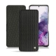 Lederschutzhülle Samsung Galaxy S20 - Abaca nero