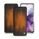 Samsung Galaxy S20 leather case - Marron Patine