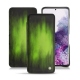 가죽 커버 Samsung Galaxy S20 - Vert Patine