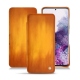 Custodia in pelle Samsung Galaxy S20 - Orange Patine