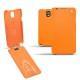 硬质真皮保护套 Samsung SM-N9000 Galaxy Note 3  - Arange clouquié