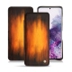 Samsung Galaxy S20 leather case - Fauve Patine