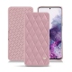 가죽 커버 Samsung Galaxy S20 - Rose - Couture ( Nappa - Pantone 2365C ) 