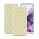 Custodia in pelle Samsung Galaxy S20 - Ivoire - Couture ( Sleek P C12 - White ) 