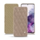 Samsung Galaxy S20 leather case - Taupe vintage - Couture