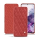 가죽 커버 Samsung Galaxy S20 - Cerise vintage - Couture