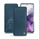 가죽 커버 Samsung Galaxy S20 - Blu mediterran