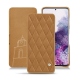가죽 커버 Samsung Galaxy S20 - Castan esparciate - Couture