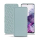 Housse cuir Samsung Galaxy S20 - Bleu ciel PU