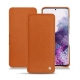 Housse cuir Samsung Galaxy S20 - Orange vibrant