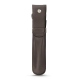 Leather pen case - Gris Veggie