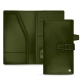 Leather travel wallet - Vert Veggie