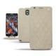 硬质真皮保护套 Samsung SM-N9000 Galaxy Note 3  - Taupe vintage - Couture