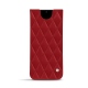 レザーケース Samsung Galaxy S20 - Rouge - Couture ( Nappa - Pantone 199C ) 
